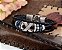 Pulseira Masculina Preta E Azul Com Fecho Moda Estilo - Imagem 2