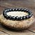 Pulseira Masculina De Bolinha Pedra Hematita 8mm Cor Chumbo - Imagem 5
