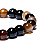 Pulseira De Bolinha Masculina Pedras Naturais Olho De Tigre - Imagem 3