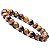 Pulseira De Bolinha Masculina Pedras Naturais Olho De Tigre - Imagem 4