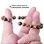 Pulseira De Bolinha Masculina Pedras Naturais Olho De Tigre - Imagem 11