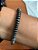 Pulseira Masculina Esferas Com Pedras Hematita Cinza E Preta - Imagem 6