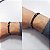 Pulseira Masculina Esferas Com Pedras Hematita Cinza E Preta - Imagem 10