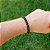 Pulseira Bracelete Masculina Feminina De Bolinha Preta 7 Mm Unissex - Imagem 6