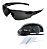 Óculos De Sol Bike Ciclismo Esporte Cayman Preto Proteção Uv - Imagem 12