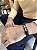 Pulseira Couro Masculina Pingente Cruz Pai Nosso Bracelete - Imagem 4