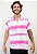 Camisa Listrada Rosa e Verde - Imagem 1