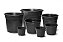 Vaso Pote 01 Cor Preto 07x10 cm - Nutriplan 0,4 L - Imagem 2