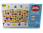 Brinquedo Educativo 3 Em 1 Formas, Números E Alfabeto 76 Pçs Colorido - Imagem 1
