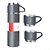 Kit Garrafa Térmica Inox 500ml Com 3 Xícaras Camping Viagem Café - Imagem 2
