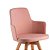 Cadeira Roma Giratória Rosa - Imagem 2
