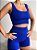 Crop-Top Seamless Royal Blue - Imagem 4