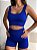 Crop-Top Seamless Royal Blue - Imagem 6
