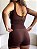 Crop-Top Seamless Chocolate - Imagem 5