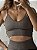 Top Seamless Canelado Beige - Imagem 1