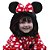 Pijama Macacão Kigurumi com Capuz Minnie Infantil 3 a 4 anos - Imagem 4