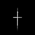 Pingente Crucifixo Palito Liso - Imagem 1