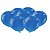 Balão de 10x25 Látex Azul Escuro Metálico Festcolor 25 unidades - Imagem 1