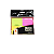 Bloco Adesivo Colorido 38x50mm Neon Blister/4blocos -400 Fls - Imagem 1