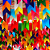 Bandeirinha Festa Junina Em Tnt 1000metros Coloridas 16x26cm - Imagem 1
