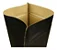 Saco Zip Lock Kraft Preto Stand Up Pouch C/ Visor 18x26 - 50un - Imagem 5