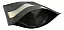 Saco Zip Lock Kraft Preto Stand Up Pouch C/ Visor 14x22 - 50un - Imagem 6