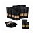 Saco Zip Lock Kraft Preto Stand Up Pouch C/ Visor 12x20 - 50un - Imagem 8