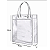 Kit Sacola Pvc Transparente Liso 25 X 20 X 7cm - 6 Un - Imagem 10