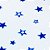 Saco Decorado Estrelas Azul Escuro Plastico PP - Medidas Variadas - Imagem 3