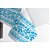 Toalha de Mesa Plástico Borda Decorada Azul Claro - 10 un - Medidas Variadas - Imagem 1
