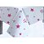 Toalha de Mesa Plástico Estrela Rosa - 10 un - Medidas Variadas - Imagem 1
