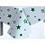 Toalha de Mesa Plástico Estrela Verde Escuro - 10 un - Medidas Variadas - Imagem 1
