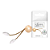 PINGENTE VAGINAL CRISTAL - Ø2,4CM - Imagem 1