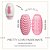 MASTURBADOR EGG PRETTY LOVE PASSIONATE ROSA - Imagem 1