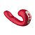 VIBRADOR DE PONTO G E CLITÓRIS COM ESTIMULADOR - LOW 3 - Imagem 1