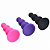 PLUG ANAL ESCALONADO EM SILICONE - TAMANHO P - PINK - Imagem 2