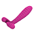 VIBRADOR DE PONTO G E CLITÓRIS COM ESTIMULADOR DE MAMILOS - ALWUP - Imagem 2