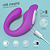 VIBRADOR DE CASAL RECARREGÁVEL C/ CONTROLE - RIBBON PRO - Imagem 4
