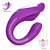 VIBRADOR DE CASAL RECARREGÁVEL C/ CONTROLE - RIBBON PRO - Imagem 1