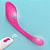 VIBRADOR DE CASAL RECARREGÁVEL C/ CONTROLE - RIBBON PRO - Imagem 2