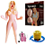 BONECA INFLÁVEL COM VAGINA E ÂNUS EM CYBERSKIN - Imagem 1