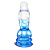 PLUG ANAL MASTER EM SILICONE COLORIDO - DILDO - 22 X 6,7 CM - Imagem 3