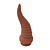 PLUG ANAL - DILDO COM VENTOSA - 23,3 X 8,0 CM - Imagem 3