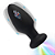 PLUG ANAL EM SILICONE COM ROTAÇÃO E LUZ DE LED - RECARREGÁVEL - TAM M - Imagem 2