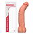 PROTESE MONSTER 26X5 CM C/ ESCROTO - BEGE - Imagem 1