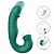 VIBRADOR DE PONTO G E CLITÓRIS COM LÍNGUA E VAI E VEM - ELAN - Imagem 2