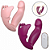 VIBRADOR DE PONTO G E CLITÓRIS COM DEDILHAR - BLACK ANGEL - Imagem 1
