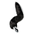 PLUG ANAL M RABO DE RAPOSA - PRETO 40 CM - Imagem 1