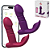 VIBRADOR DE PONTO G E CLITÓRIS COM VAI E VEM - LILLIE - Imagem 1