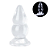 PLUG ANAL EM SILICONE - ESCALONADO - 16,0 X 10,0 CM - Imagem 1